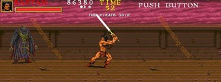 une photo d'Ã©cran de Rastan Saga 3 sur Arcade